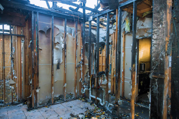 Professional Soot Cleanup technician working in Montgomery, OH
